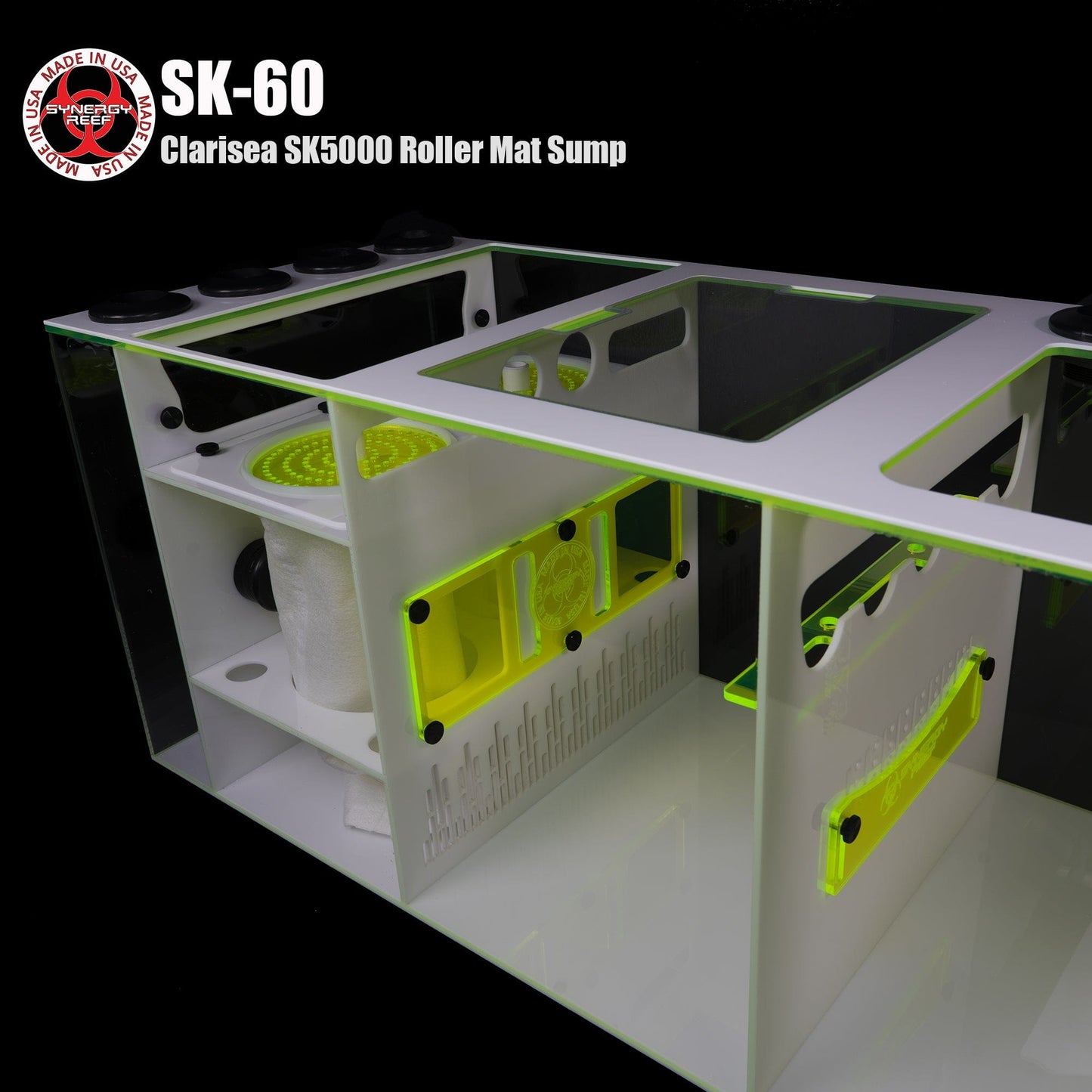 Synergy Reef® SK-60 Clarisea SK5000 & Filter Sock Sump