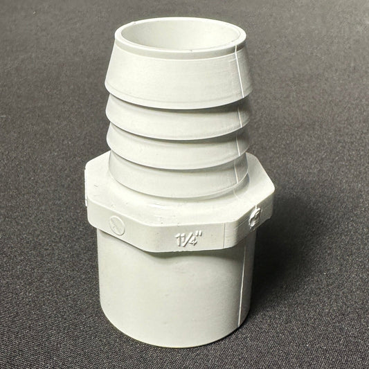 1-1/4"Barbed x 1-1/4" Spigot
