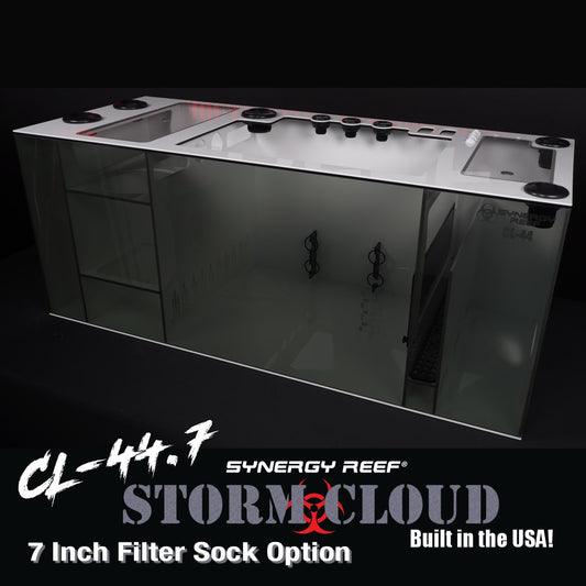 Synergy Reef® CL-44.7 (7" Filter Sock Version) Aquarium Sump